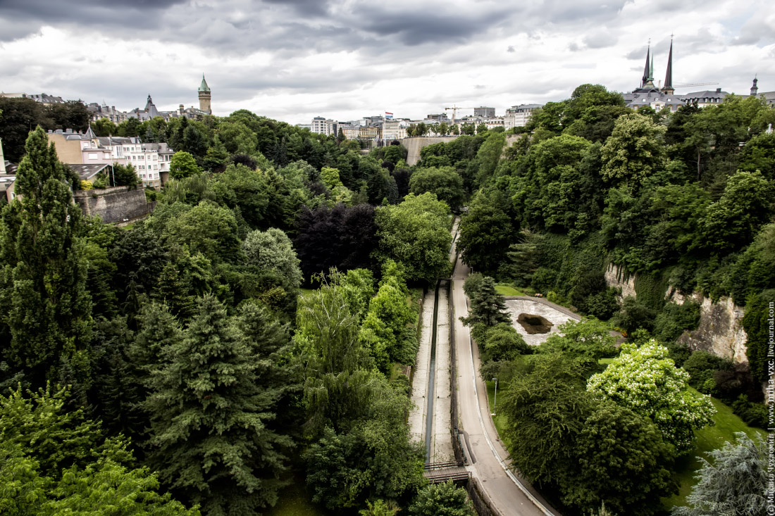 Центральный парк Люксембурга